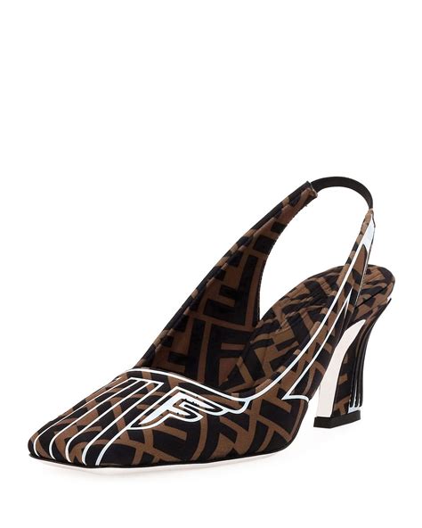 fendi stiletto|fendi slingback pumps.